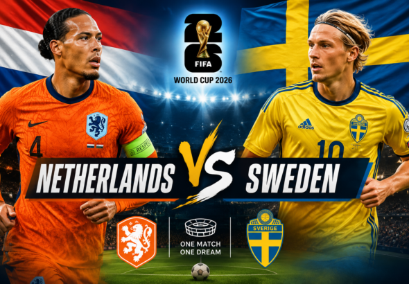 FIFA 2026 Netherlands VS Sweden