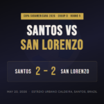 santos vs san lorenzo