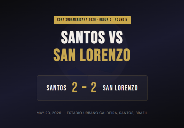 santos vs san lorenzo